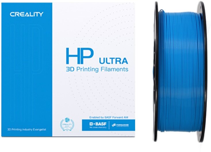 HP ULTRA PLA пластик для 3Д принтеров CREALITY синий 1.75mm, 1кг