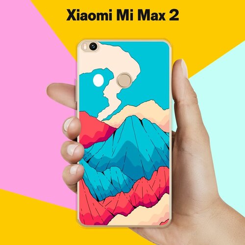 Силиконовый чехол на Xiaomi Mi Max 2 Пейзаж 50 / для Сяоми Ми Макс 2 пластиковый чехол приветик мем голубой на xiaomi mi max сяоми ми макс