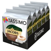 Набор кофе в капсулах Tassimo Cappuccino Classico, 16 кап. в уп., 5 уп.,