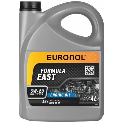Моторное масло 5W20 EURONOL EAST FORMULA синтетическое (4л.)