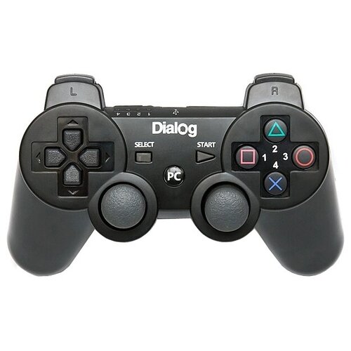 геймпад беспроводной проводной для ps4 ps3 pc cbr cbg 960 bluetooth white Проводной геймпад DIALOG GP-A17