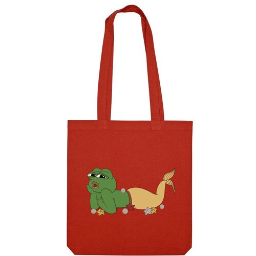 фото Сумка шоппер us basic, красный