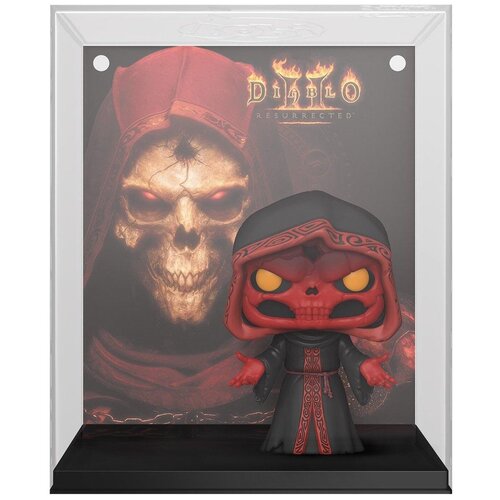 Фигурка Funko POP Game Cover: Diablo II Resurrected – Dark Wanderer Cover [Glows In The Dark] Exclusive (9,5 см) stool cover round stool cover on the elastic band compacted 30 cm dark grey