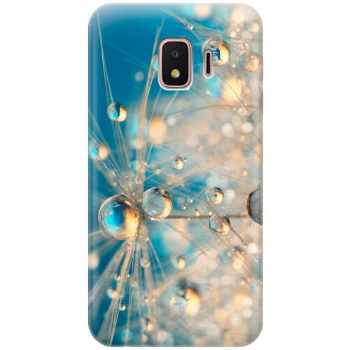 фото Re:pa накладка transparent для samsung galaxy j2 core с принтом "одуванчик в капельках"