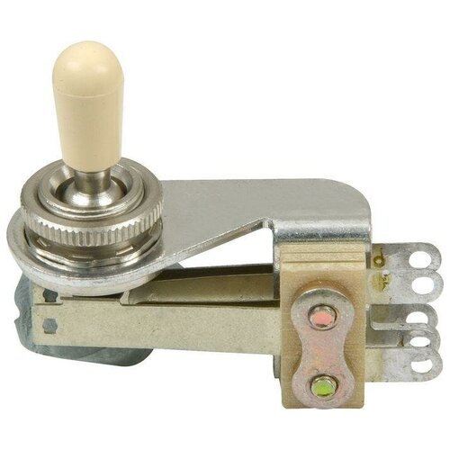 DIMARZIO SWITCHCRAFT TOGGLE SWITCH RIGHT ANGLE EP1100 угловой 3-х позиционный переключатель звукоснимателей тумблерного типа для установки на панель. 10pcs 500pcs high quality interruptor micro slide switch 8pin 3positons dip pcb mount toggle switch handle mss 06 g 2mm