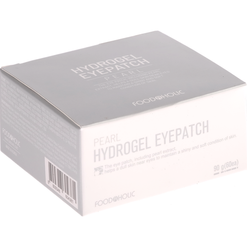 Патчи гидрогелевые с жемчугом FoodaHolic Hydrogel Eye Patch Pearl, 60 шт