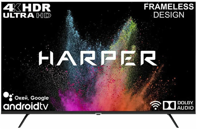 ЖК-телевизор Harper 55" 55U770TS SmartTV black