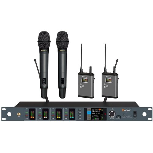 Радиосистема на четыре микрофона Enbao X4 18065600₽