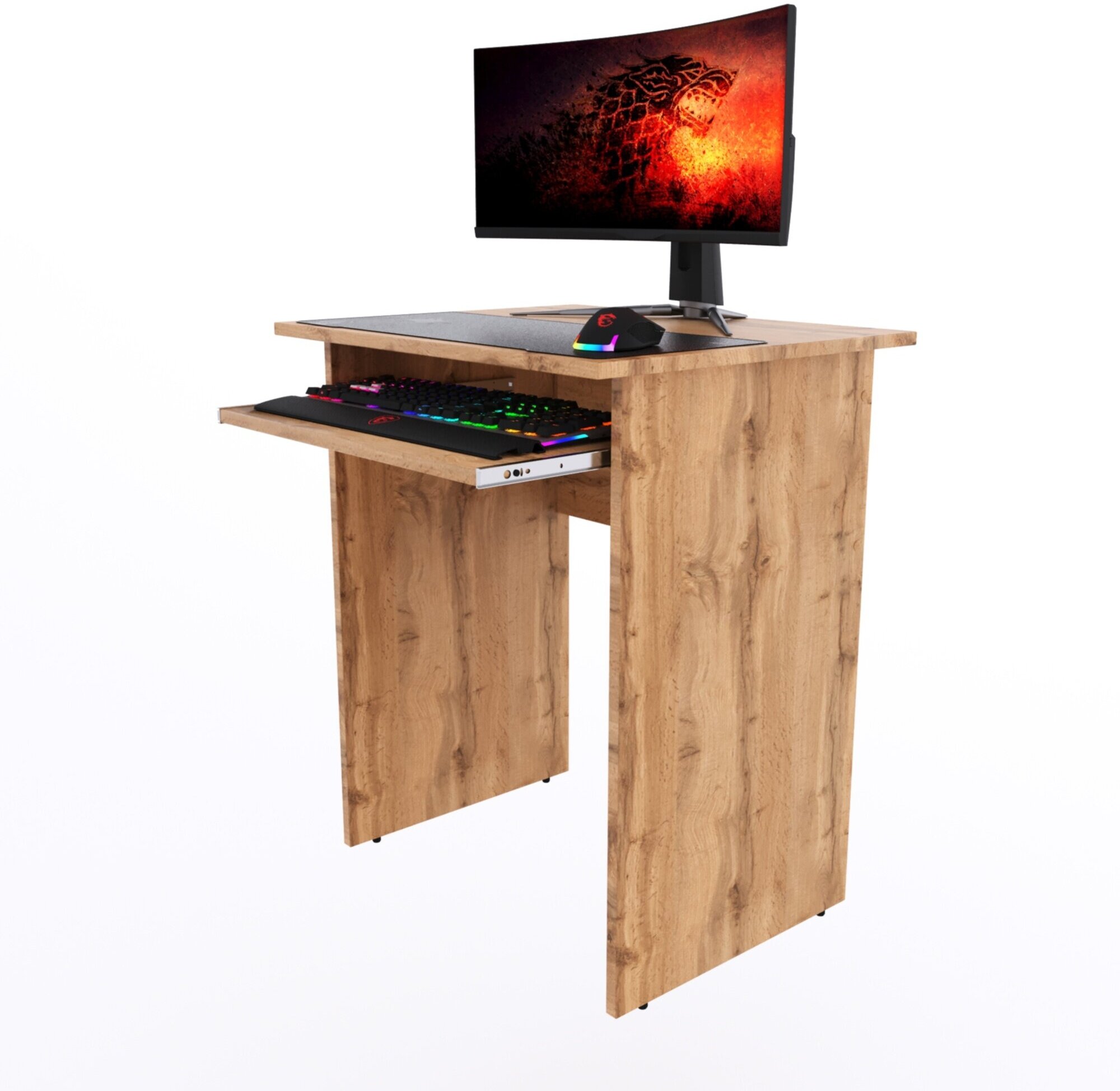 Компьютерный стол "Минис+", 60х50х72,6 см, дуб вотан