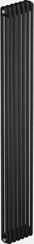 Изображение товара Rifar Радиатор стальной трубчатый TUBOG 3180 6 секций, подключение боковое, DB703 Антрацит