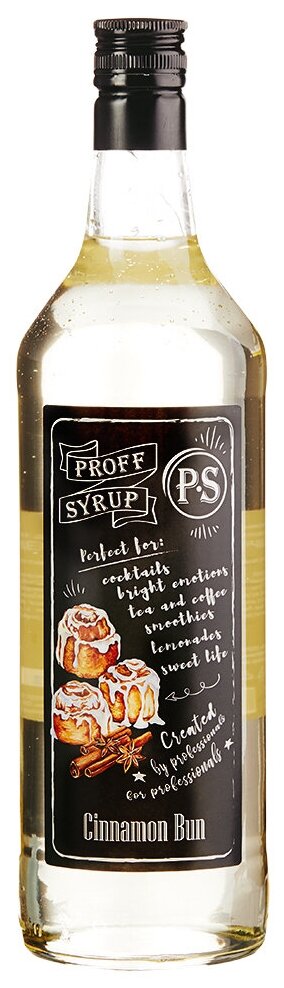 Сироп ProffSyrup "Булочка с корицей" 1,0л (стекло)