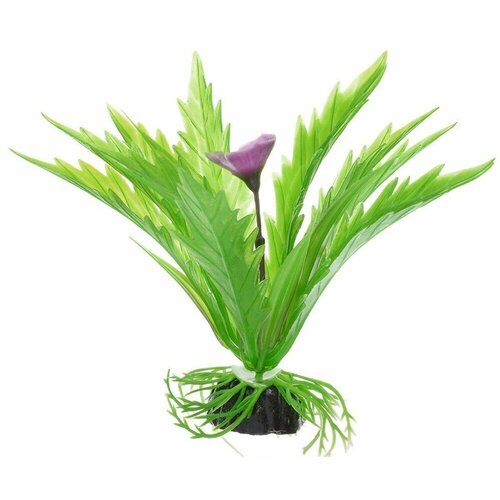 Пластиковое растение Barbus Апоногетон курчавый 10 см.