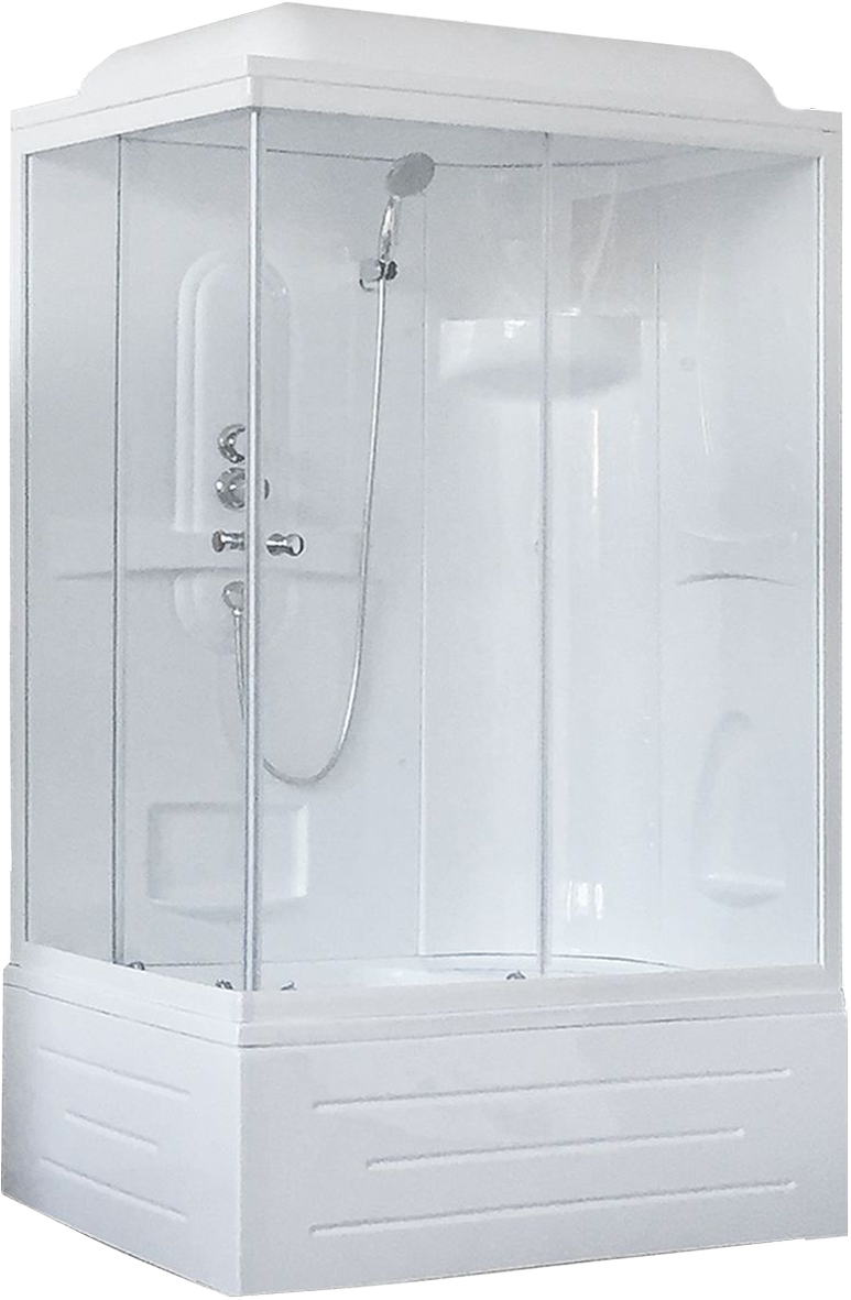 Душевая кабина Royal Bath RB 8120BP1-T (прозрачное) правая