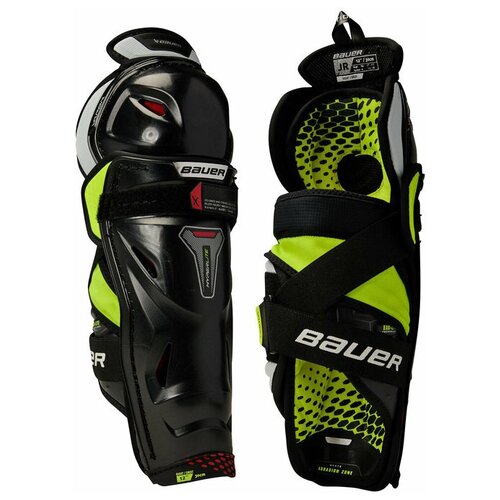 Щитки хоккейные BAUER S22 VAPOR HYPERLITE JR 11 перчатки хоккейные bauer vapor hyperlite s22 jr р 11 черно белый 1059961