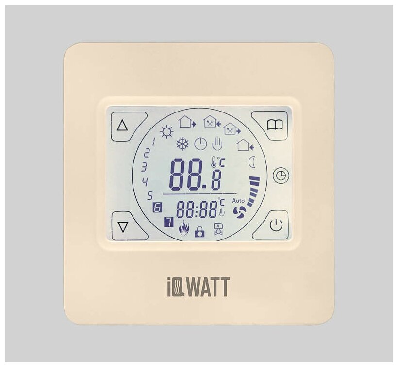 Терморегулятор IQWATT IQ Thermostat TS (слоновая кость)
