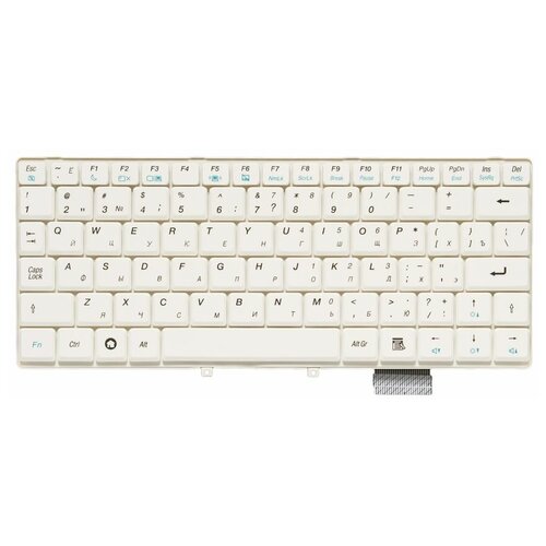 Клавиатура для ноутбуков Lenovo IdeaPad S9, S10 RU, White клавиатура для ноутбуков lenovo ideapad s9 s10 ru white