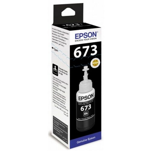 Чернила EPSON T67314A для L800 черный 70 мл
