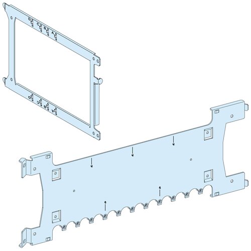 Монтажная плата для распределительного щита Schneider Electric 03423
