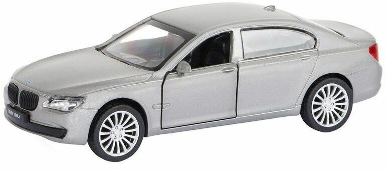 Машина "АВТОПАНОРАМА" BMW 760 LI, серебряный, 1/46, инерция, в/к 17,5*12,5*6,5 см, JB1251261