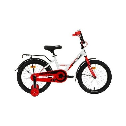 Велосипед 18 Graffiti Classic цвет белыйкрасный GRAFFITI 1029200₽