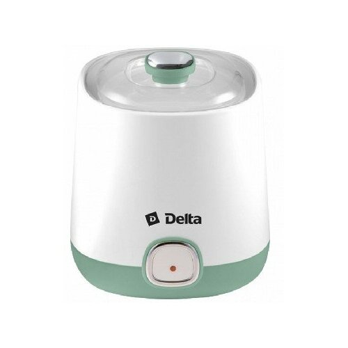 Йогуртница DELTA DL-8400 белый с серо-зеленым