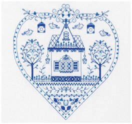 Набор для вышивания PANNA SO-1402 "Синее сердечко"