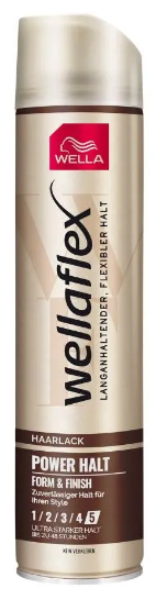 Wella Лак для волос Wellaflex Ультрасильная сильная фиксация, удержание объема( Form&Finish), 250 мл