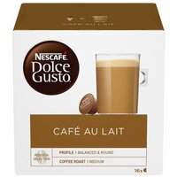 Кофе в капсулах Cafe Au Lait для Nescafe Dolce Gusto, 16 капсул х 1 уп