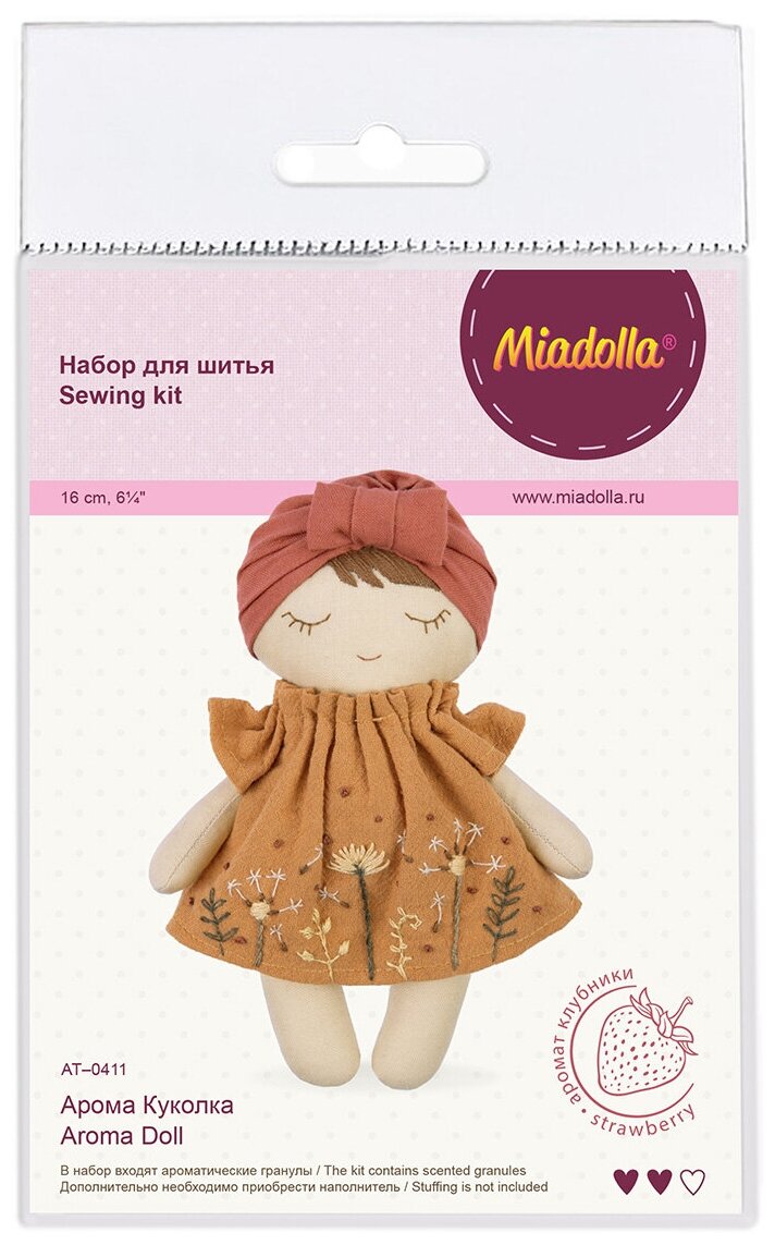 Набор для изготовления игрушки "Miadolla" Арома Пряничный домик - фото №11