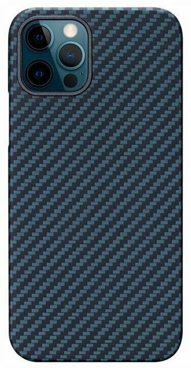 Чехол ультратонкий K-DOO Kevlar iPhone 12 PRO MAX, синий