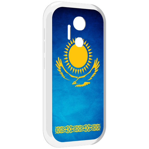 Чехол MyPads герб и флаг казахстана для doogee x97 pro задняя-панель-накладка-бампер