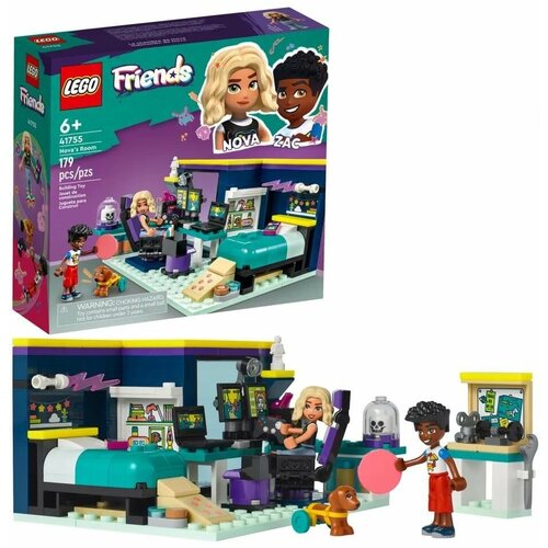 Конструктор Lego Friends Комната Новы - Lego [41755-L] конструктор lego friends праздничное путешествие lego [41726 l]