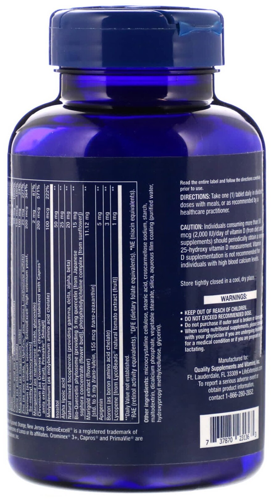 Капсулы Life Extension One-Per-Day Multivitamin, 300 мл, 60 шт.