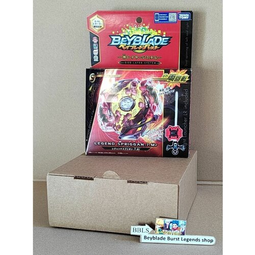 Волчок и запускатель бейблэйд Legend Spriggan B86 Takara Tomy Beyblade Burst God b x toupie burst beyblade sparking special edition b173 b172 b171 b169 b 132 02 spriggan requiem 7 absorb gyroscope for children