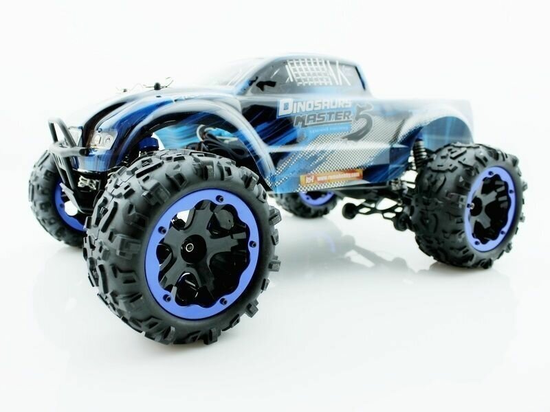 Радиоуправляемый монстр Remo Hobby Dinosaurs Master 4WD RTR масштаб 1:8 2.4G - RH8032-BLUE