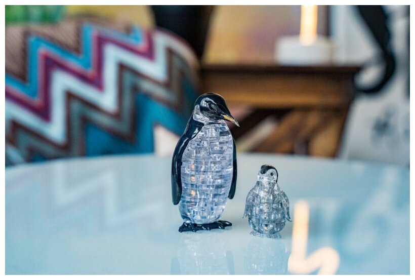 3D головоломка "Пингвины" (90165) Crystal Puzzle - фото №10