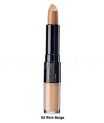 Двойной консилер для лица The Saem Cover Perfection Ideal Concealer Duo 02 Rich Beige