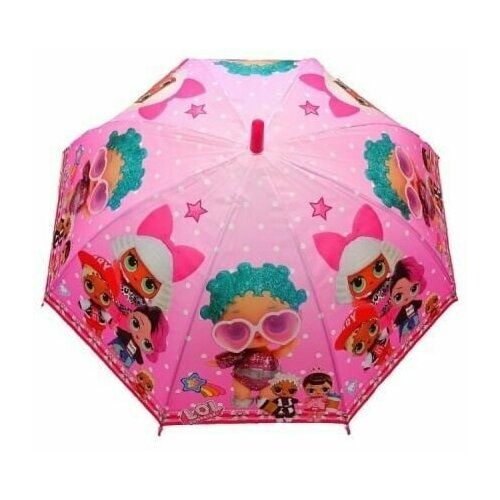 Зонт-трость L.O.L., розовый