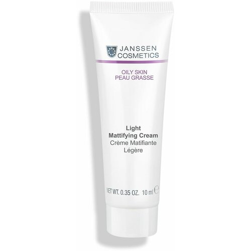 Janssen Cosmetics, Крем для лица легкий матирующий Light Mattifying Cream, 10 мл