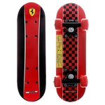 Скейтборд FERRARI мини, цвет красный - изображение