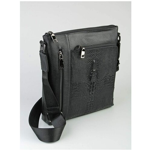 фото Мужская сумка-планшет натуральная кожа bazer