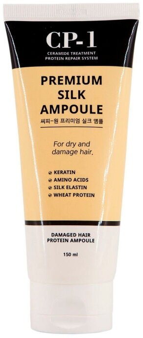 Esthetic House CP-1 Premium Silk Ampoule - Эстетик Хаус Сыворотка для волос Протеины Шелка, 150 мл -