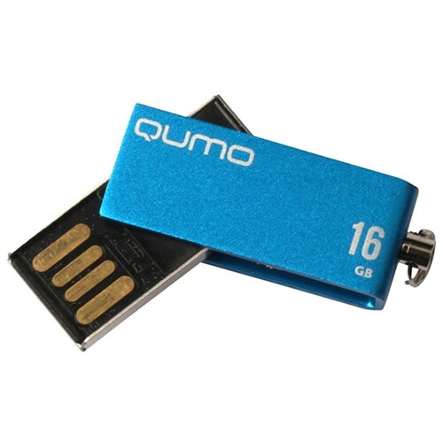 USB Flash накопитель QUMO 16Gb QUMO Fold Blue (QM16GUD-FLD-Blue)