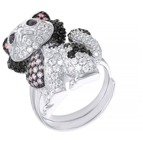 фото Element47 кольцо из серебра 925 пробы с кубическим цирконием syr18x003b_ko_001_wg, размер 18