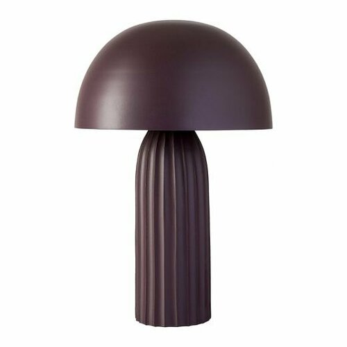 фото Лампа настольная texture sleek, 24х37 см, вишневая bergenson bjorn