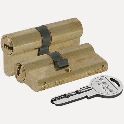 Изображение товара Цилиндровый механизм Kale Kilit 164 SN/90 (30+10+50) mm латунь 5 кл.