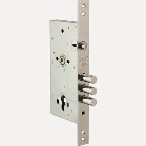 Изображение товара Корпус врезного цилиндрового замка с защёлкой Kale Kilit 252/R w/b (тех. комплектация)