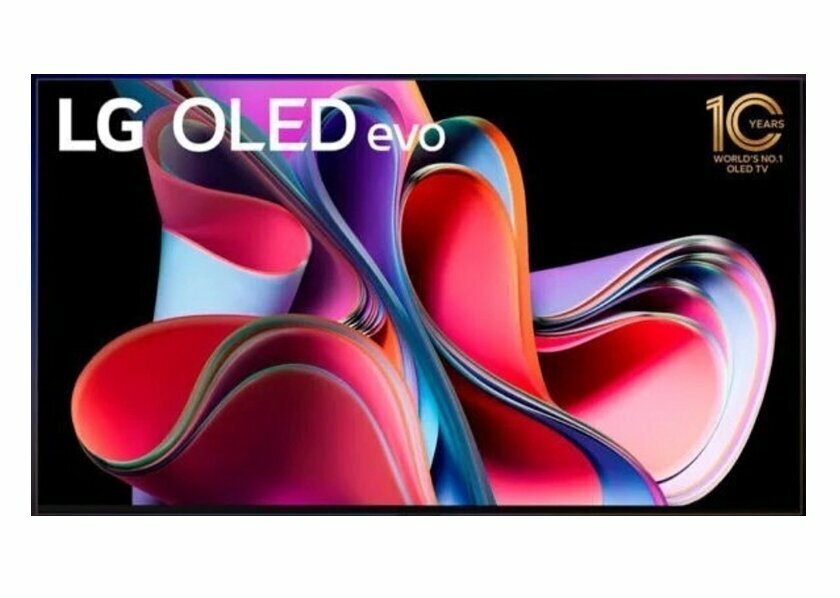 77" Телевизор LG OLED77G3RLA 2023 OLED, черный