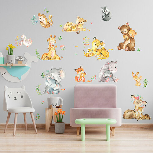 Наклейки интерьерные на стену Hugs