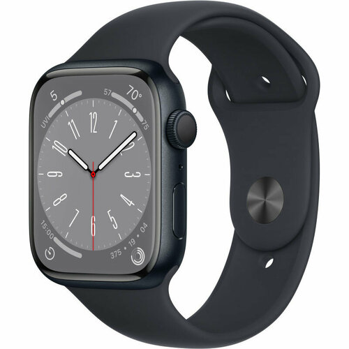 Часы Apple Watch Series 8 41мм темная ночь алюм с ремешком цвета темная ночь MNU83 Global 4487000₽